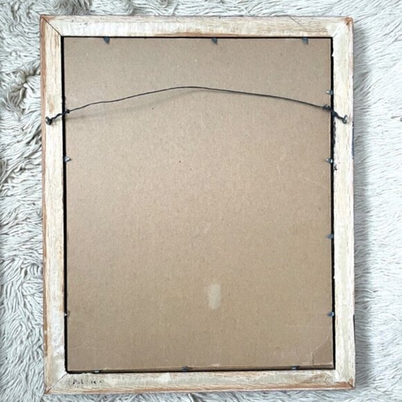 Vintage Aboriginal Inuit Print by Hilda Lavoie - set of 2, signed & framed 🇨🇦 - Picture 10 of 13